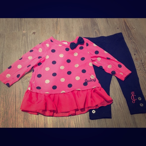 Juicy couture 3-6m set - Picture 1 of 2